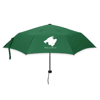 Mallorca - Regenschirm (klein) - Flaschengrün - Vorne