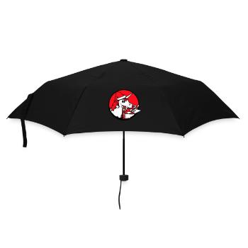 Unicorn Christmas Santa Claus Gifts Hat - Umbrella (small) - black - Front