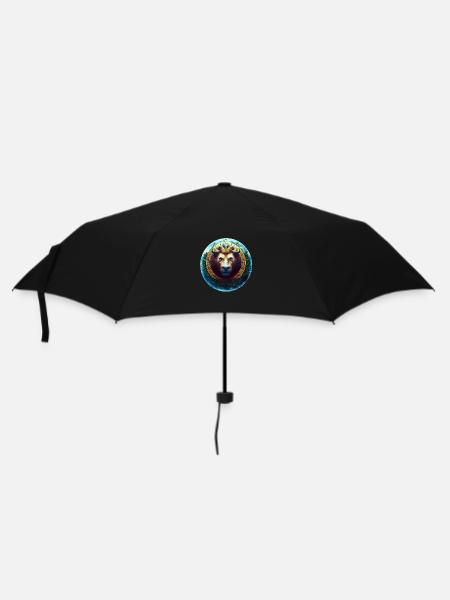 Cryptocurrency Bull - Umbrella (small) - black