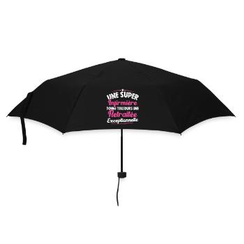 Une super infirmière donne toujours une retraitée - Parapluie standard - noir - Devant