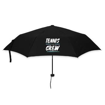 Équipe de tennis - Parapluie standard - noir - Devant