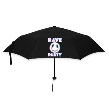Rave Rave Music Festival Disco - Umbrella (small) - black - Front