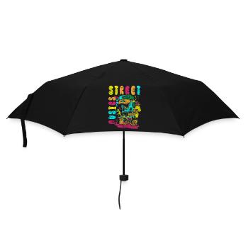 Graffiti Urban Sketch Art Design - Umbrella (small) - black - Front