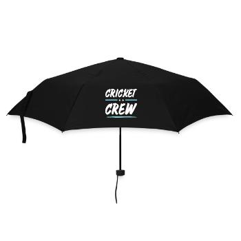 Équipe de cricket - Parapluie standard - noir - Devant