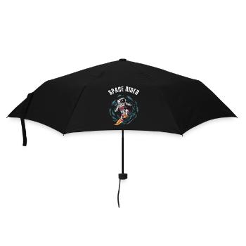 Surfing Astronaut Space Rider - Umbrella (small) - black - Front