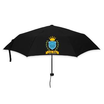 Wappen 4 1 - Regenschirm (klein) - Schwarz - Vorne