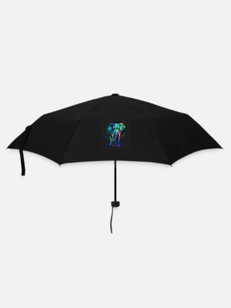 MAJESTIC ELEPHANT - Umbrella (small) - black