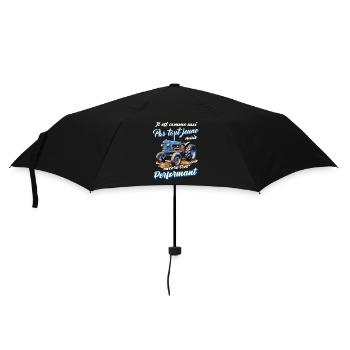 Tracteur ancien agriculteur humour vieux tracteurs - Parapluie standard - noir - Devant