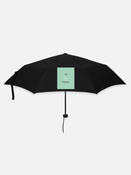 Art is Future - Umbrella (small) - black