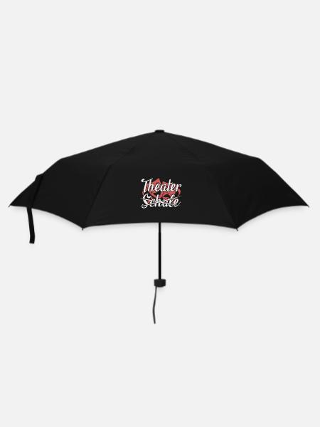 Theatre instead of school Theatre actors - Umbrella (small) - black