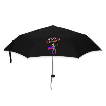 Stay Strong - Umbrella (small) - black - Front