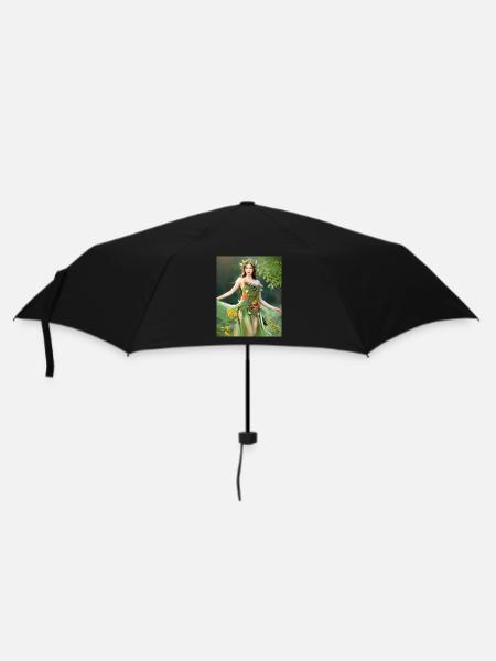 Fée verte. - Parapluie standard - noir