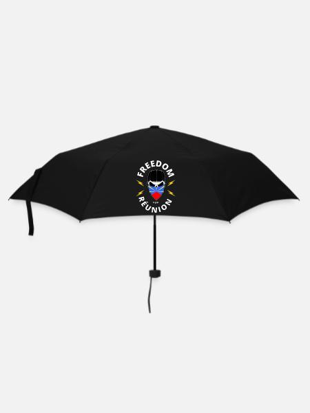 Freedom for Reunion Island - Umbrella (small) - black