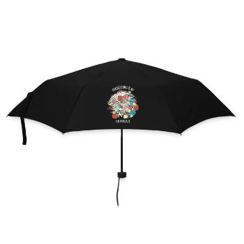 Paragliding Gleitschirm Paragleiter Paraglider - Umbrella (small) - black - Front
