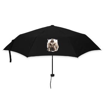 Indian Muscles Bodybuilding Chief - Umbrella (small) - black - Front