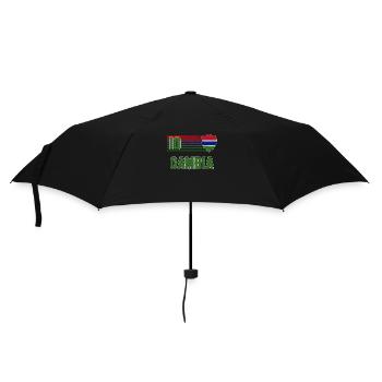 Gambia - Umbrella (small) - black - Front