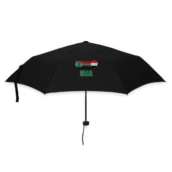 Irak - Regenschirm (klein) - Schwarz - Vorne