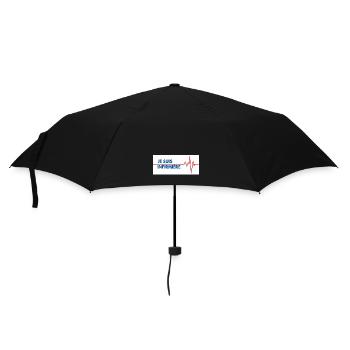 je suis infirmière - Parapluie standard - noir - Devant
