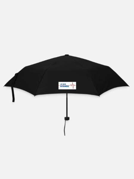 je suis infirmière - Parapluie standard - noir