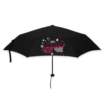 danse folle - Parapluie standard - noir - Devant
