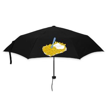 potato - Umbrella (small) - black - Front