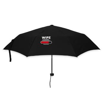 Chargement de la femme - Parapluie standard - noir - Devant