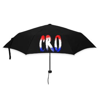 Croatie Croate Hrvatska Croatie Croates Croates Croates - Parapluie standard - noir - Devant