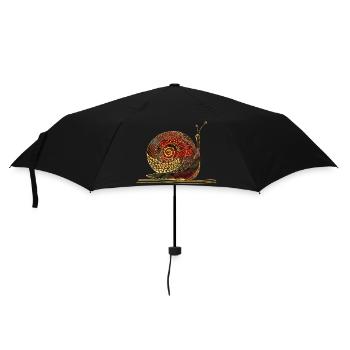 Escargot - Parapluie standard - noir - Devant