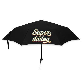Super Dadou Père Papa 2024 - Parapluie standard - noir - Devant
