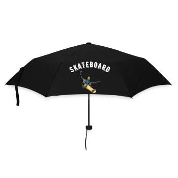 skateboard - Umbrella (small) - black - Front