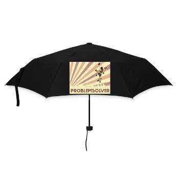 Bouldering Climbing Sports Gym Wall - Umbrella (small) - black - Front
