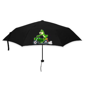 Frog Motorcycle - Umbrella (small) - black - Front