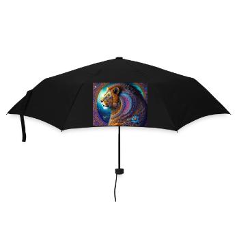 Lion - Umbrella (small) - black - Front
