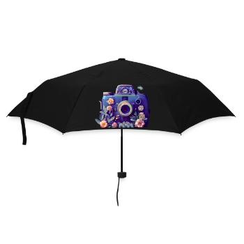 Photographer Photographing Camera Photographer Funny - Umbrella (small) - black - Front