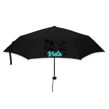 Crète - Parapluie standard - noir - Devant