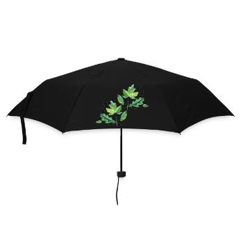 Liste - Regenschirm (klein) - Schwarz - Vorne
