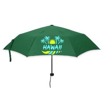 Hawaï - Parapluie standard - vert bouteille - Devant