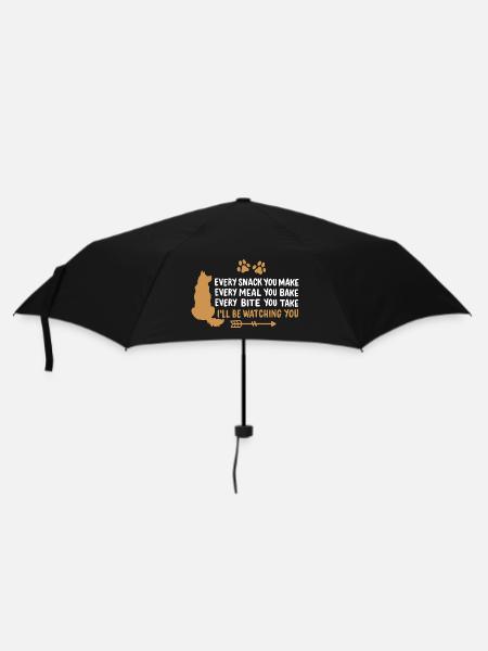 Hundeliebhaber Hundebesitzer - Regenschirm (klein) - Schwarz