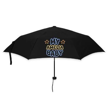 Amelia - Parapluie standard - noir - Devant