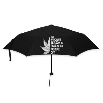 Ma saison préférée est La Chute du Patriarcat - Parapluie standard - noir - Devant