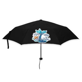 Mermaid Vibes Ocean Aesthetic Beach Lover Fantasy - Umbrella (small) - black - Front