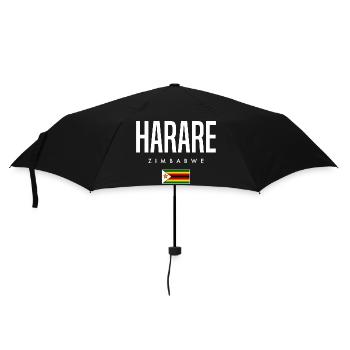 Harare Zimbabwe - Umbrella (small) - black - Front