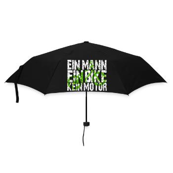 Gravel Bike EIN MANN EIN BIKE KEIN MOTOR  - Regenschirm (klein) - Schwarz - Vorne