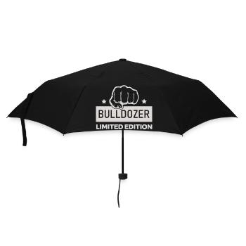 Bulldozer Faust Kraft Design – Bulldozer Limited - Umbrella (small) - black - Front