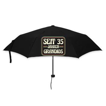 35 ans Anniversaire 35 - Parapluie standard - noir - Devant