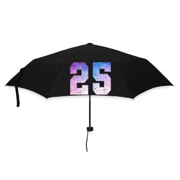 Issue 25 – 25th Anniversary Gift - Umbrella (small) - black - Front