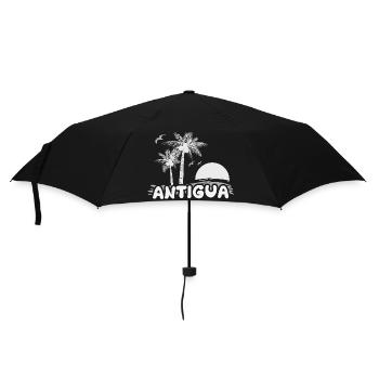 Holidays Antigua - Umbrella (small) - black - Front