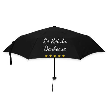 Roi du Barbecue - Parapluie standard - noir - Devant