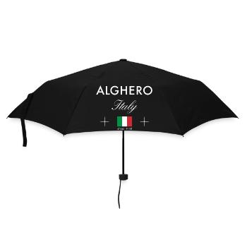 Coordonnées d’Alghero Sardaigne Souvenir de voyage - Parapluie standard - noir - Devant