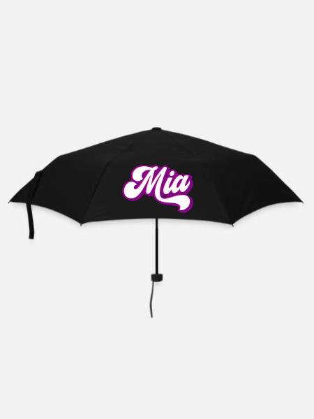 Mia | Couleurs changeantes - Parapluie standard - noir